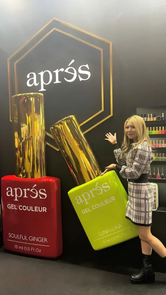 après のブースでのSAYAKA